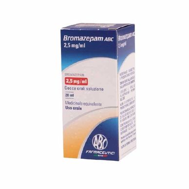 BROMAZEPAM ABC 2.5 mg/ ml - 20 ml