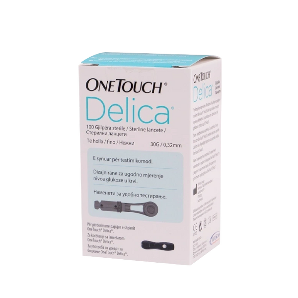 ONE TOUCH DELICA PLUS x 100 LANÇETA