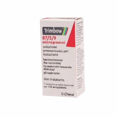 TRIMBOW 87/5/9 mcg - 120 DOZA