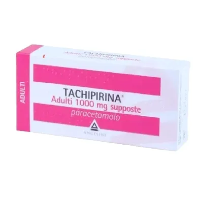 TACHIPIRINA 1000 mg x 10 SUPOSTE