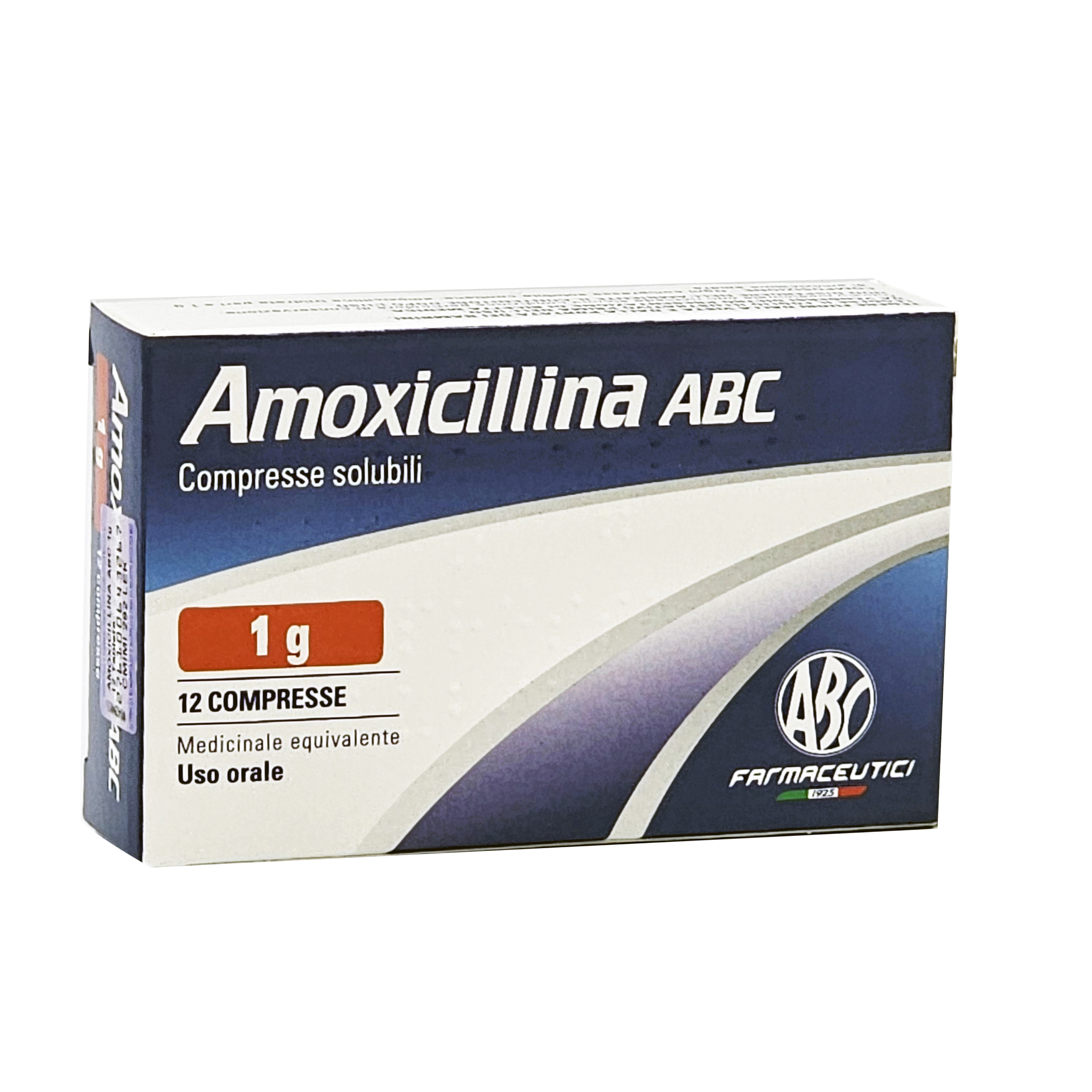 AMOXICILLINA ABC 1 g x 12 TABLETA