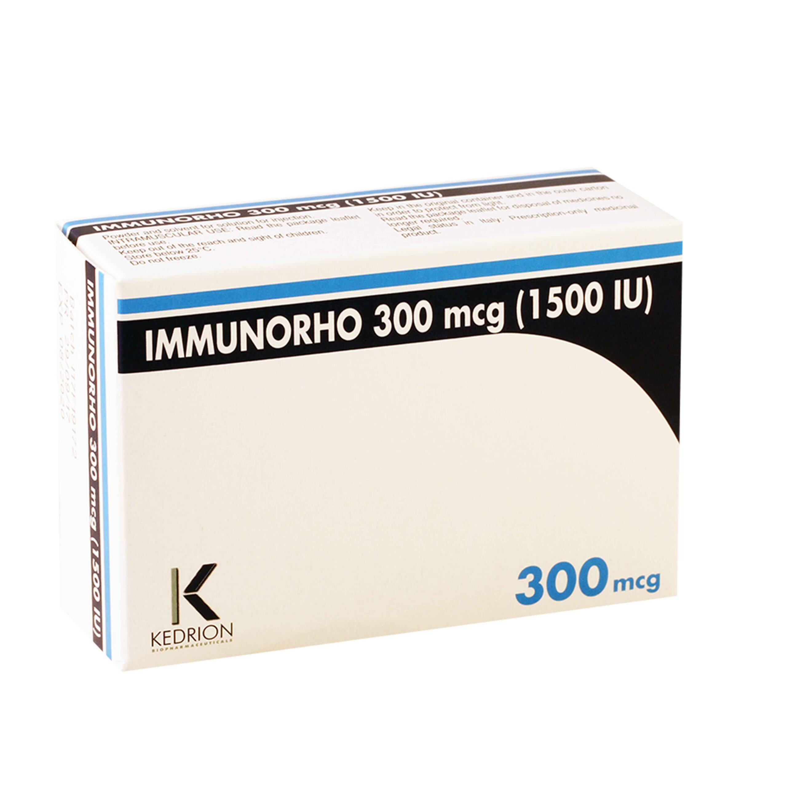 IMMUNORHO 300 mcg (1500 IU)