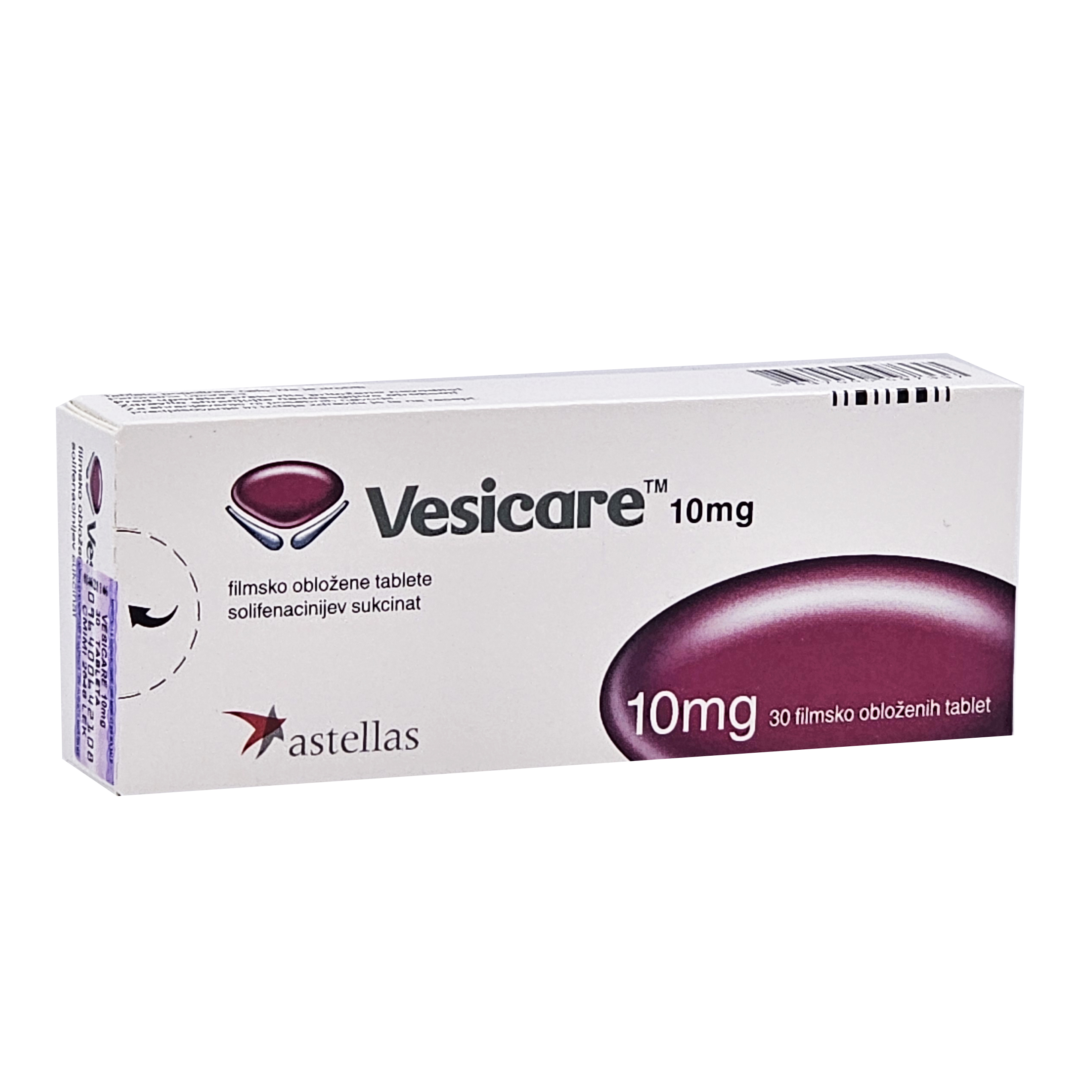 VESICARE 10 mg x 30 TABLETA