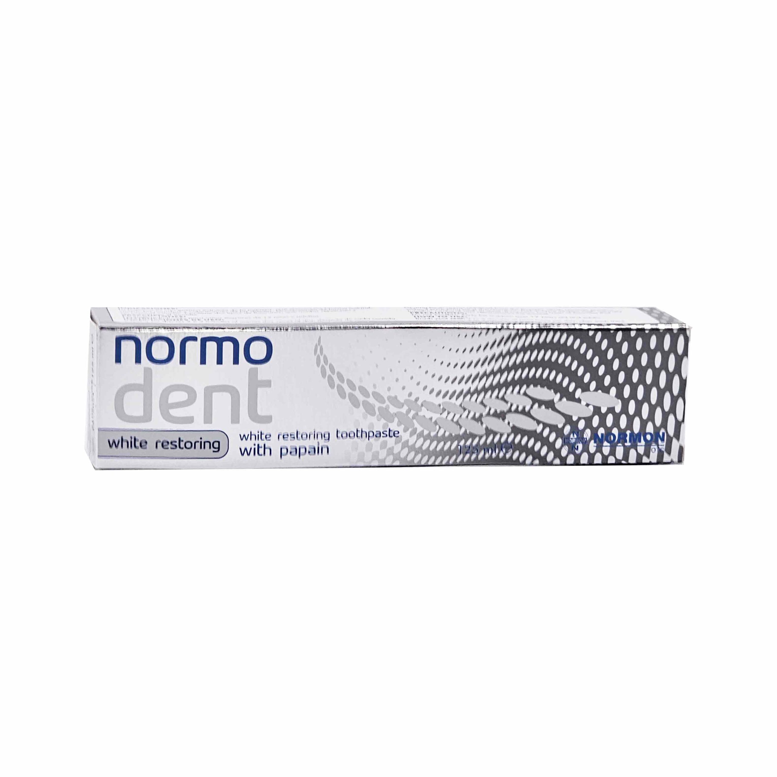 NORMODENT PASTA DENTAL BLANQUEADORA CON PAPAINA - 125 ml